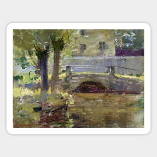 The Bridge at Giverny by Theodore Robinson Magnet